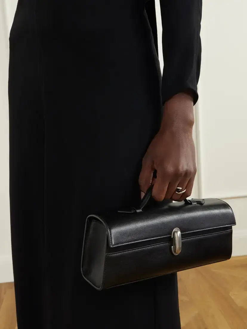 Savette Slim Symmetry Pochette Leather Top-handle Bag | Thumbnail 2 Savette Slim Symmetry Pochette Leather Top-handle Bag | Thumbnail 2