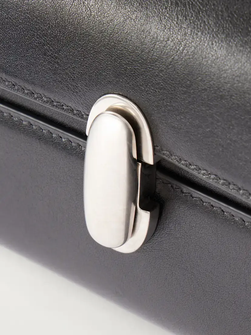 Savette Slim Symmetry Pochette Leather Top-handle Bag | Thumbnail 5 Savette Slim Symmetry Pochette Leather Top-handle Bag | Thumbnail 5
