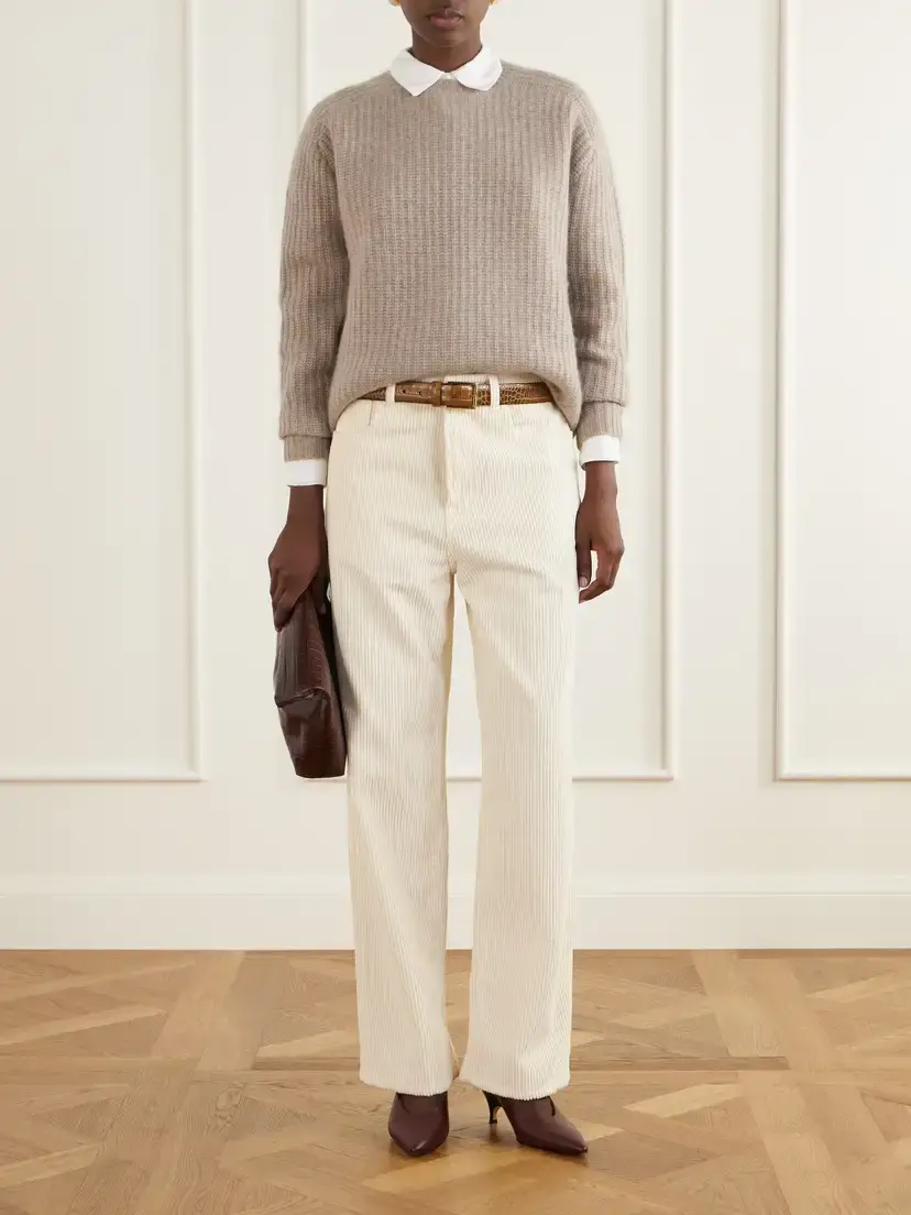 Arch4 Nisha Ribbed Cashmere Sweater | Thumbnail 2 Arch4 Nisha Ribbed Cashmere Sweater | Thumbnail 2