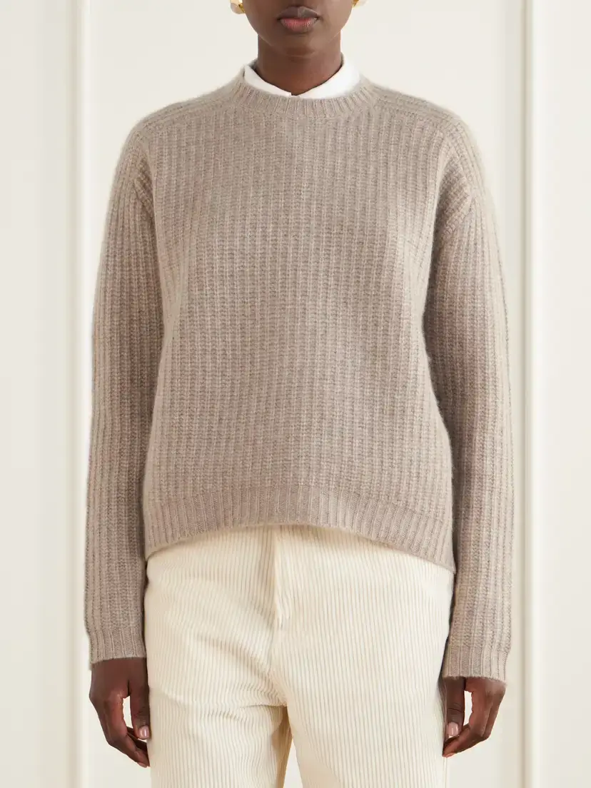 Arch4 Nisha Ribbed Cashmere Sweater | Thumbnail 3 Arch4 Nisha Ribbed Cashmere Sweater | Thumbnail 3