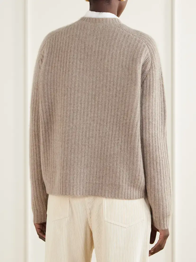 Arch4 Nisha Ribbed Cashmere Sweater | Thumbnail 4 Arch4 Nisha Ribbed Cashmere Sweater | Thumbnail 4