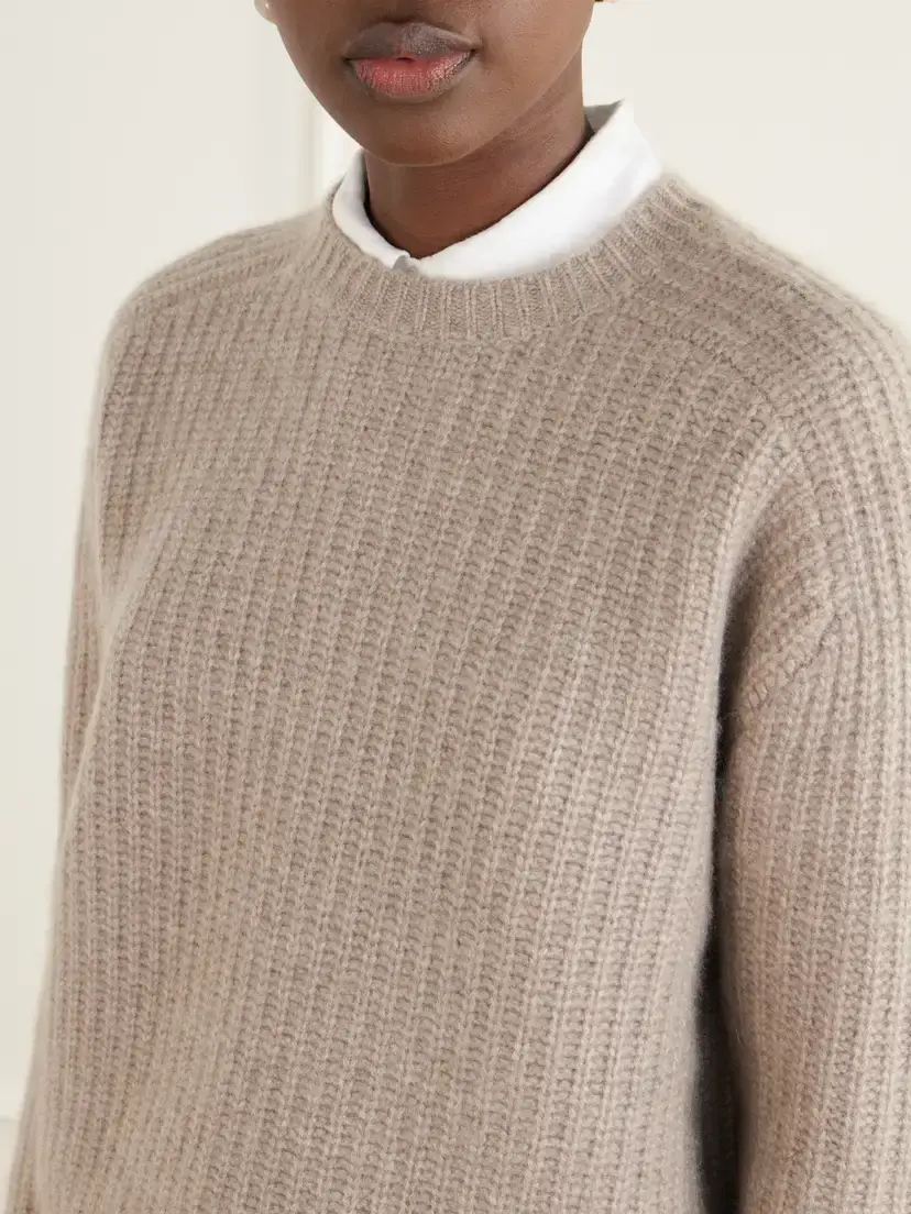 Arch4 Nisha Ribbed Cashmere Sweater | Thumbnail 5 Arch4 Nisha Ribbed Cashmere Sweater | Thumbnail 5