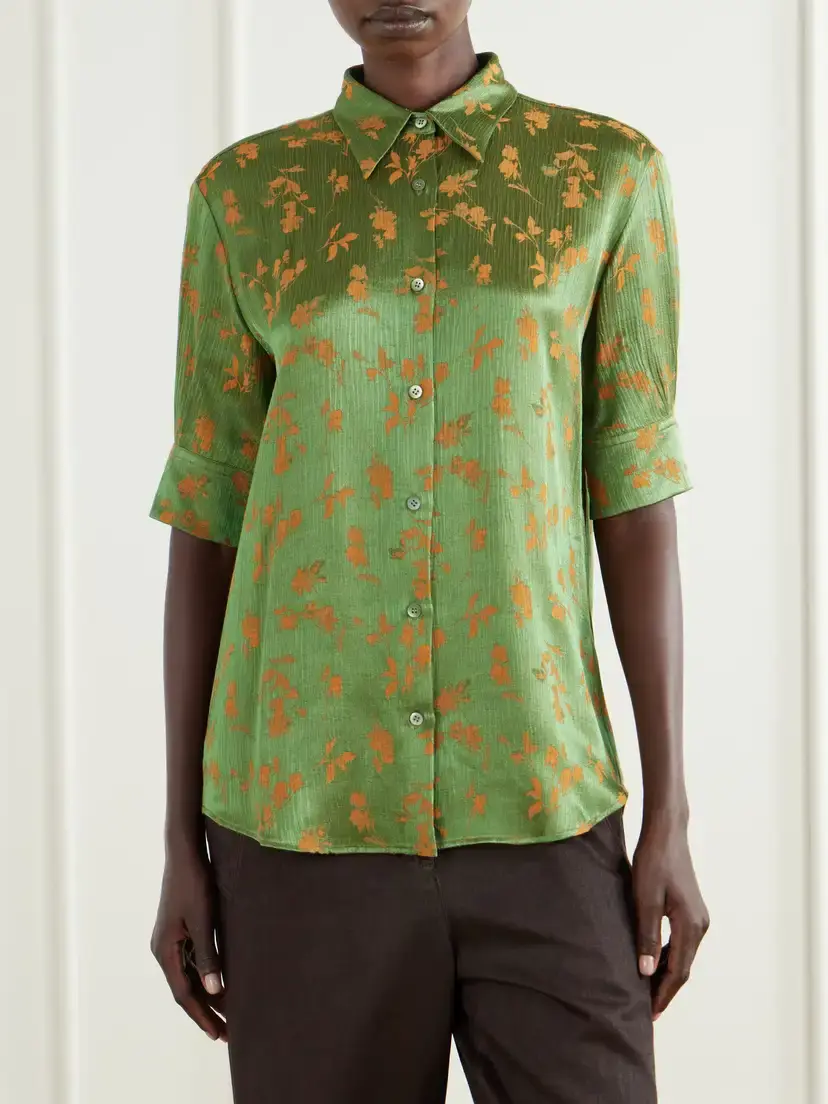 Dries Van Noten Floral-jacquard Shirt | Thumbnail 3
