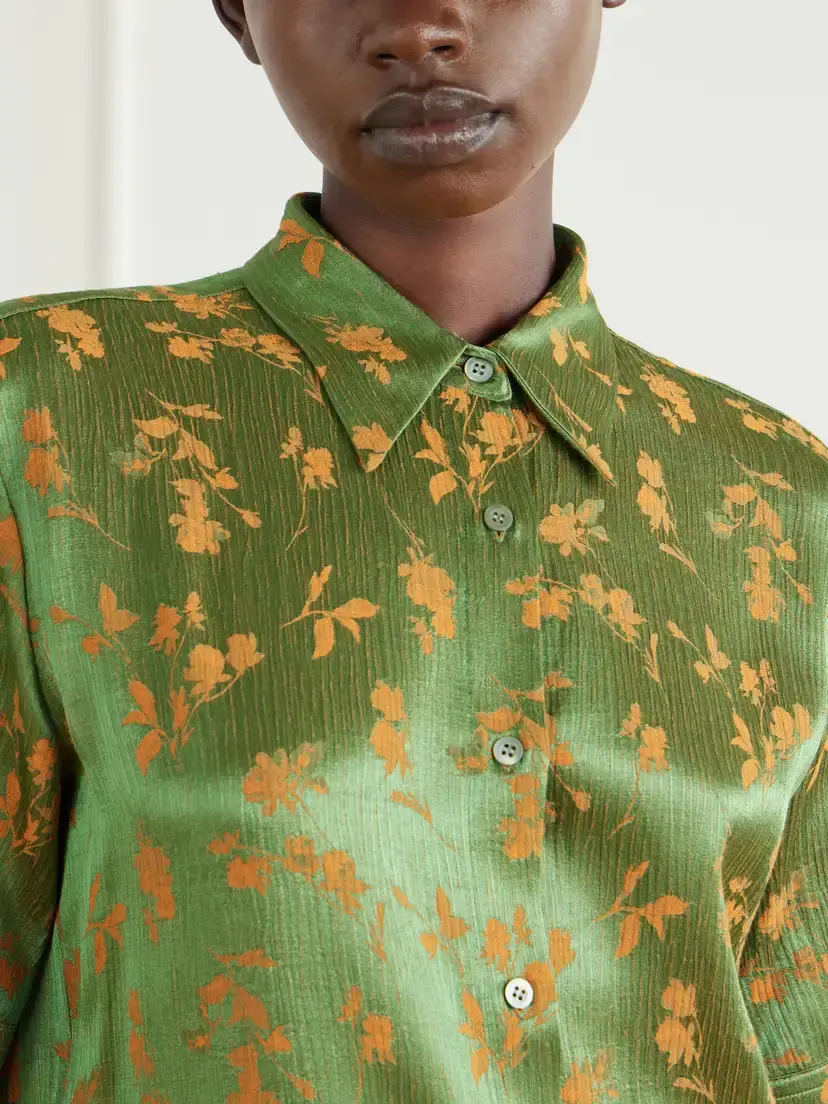 Dries Van Noten Floral-jacquard Shirt | Thumbnail 5