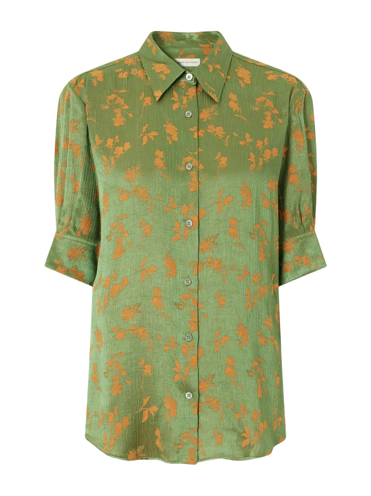 Floral-jacquard Shirt Floral-jacquard Shirt