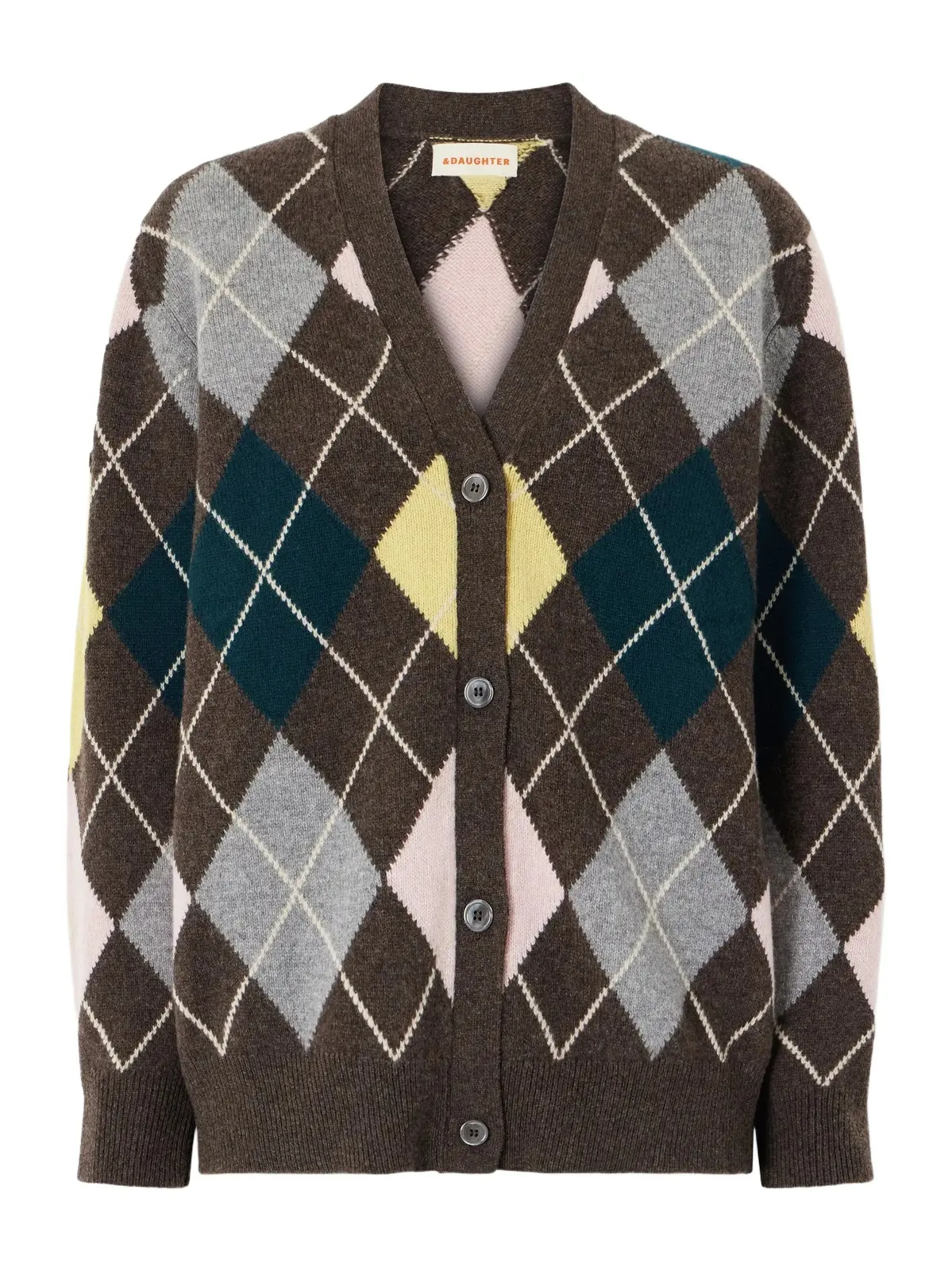 Ava Argyle Wool Cardigan Ava Argyle Wool Cardigan