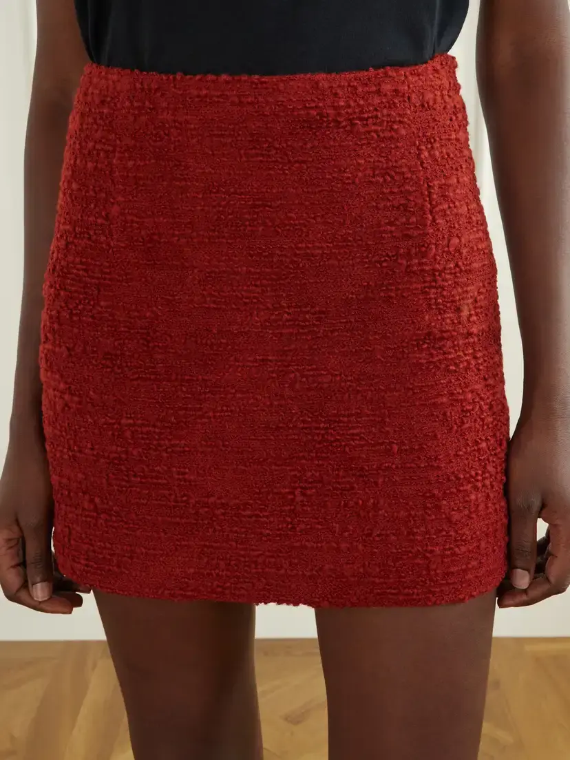 LIBEROWE Vera Wool-blend Tweed Mini Skirt | Thumbnail 5