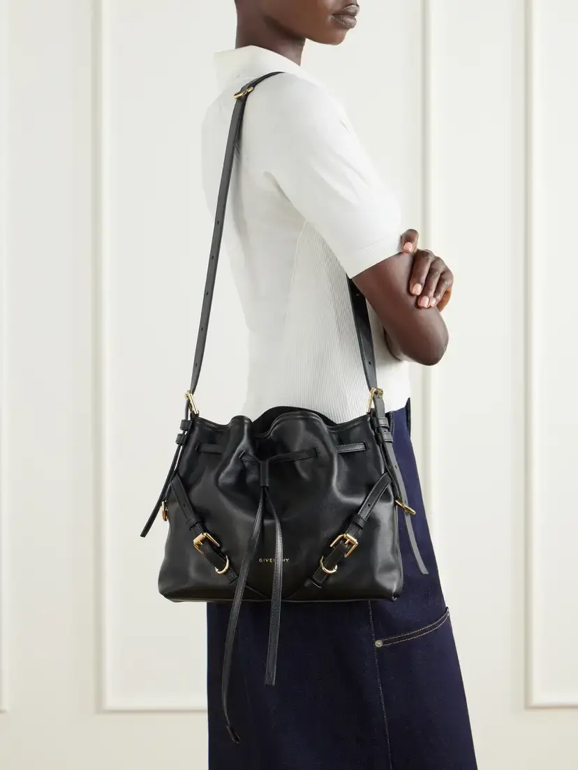 Givenchy Voyou Small Embellished Leather Bucket Bag | Thumbnail 2