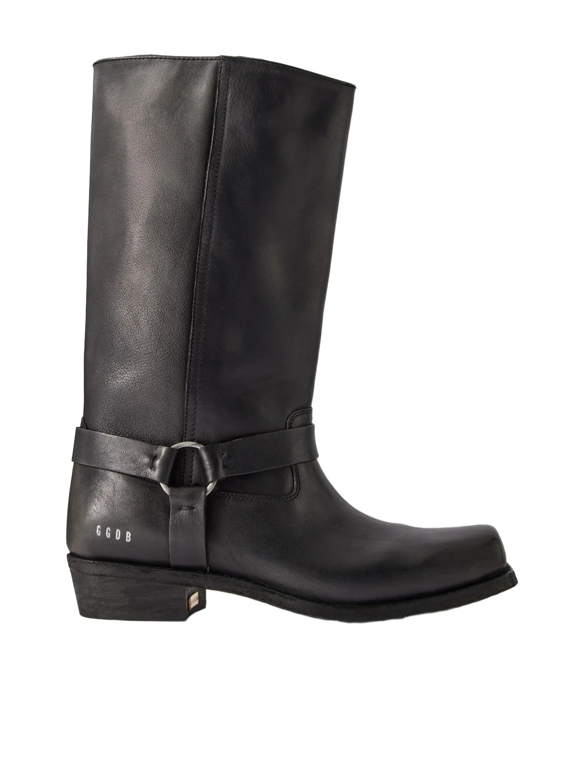 Distressed Leather Knee Boots Distressed Leather Knee Boots