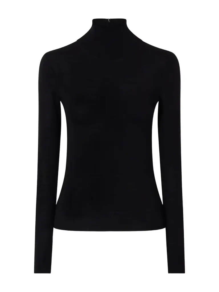 Wool And Silk-blend Turtleneck Sweater Wool And Silk-blend Turtleneck Sweater