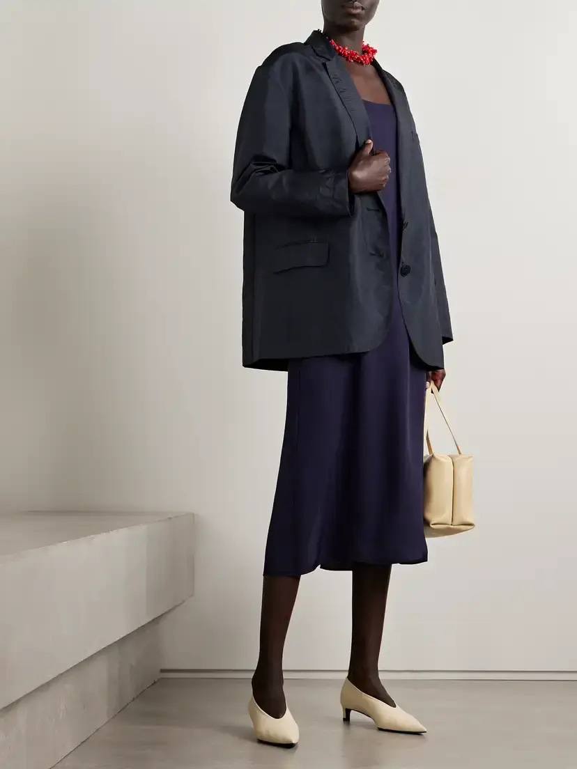 Tibi Liam Oversized Shell Blazer | Thumbnail 2 Tibi Liam Oversized Shell Blazer | Thumbnail 2