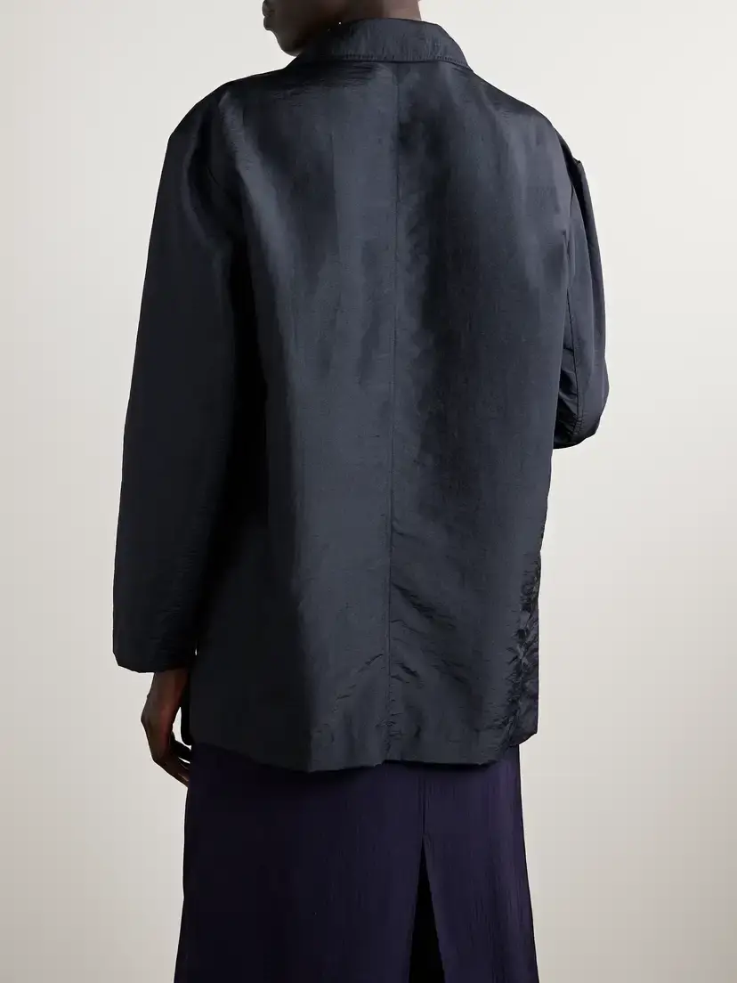 Tibi Liam Oversized Shell Blazer | Thumbnail 4 Tibi Liam Oversized Shell Blazer | Thumbnail 4