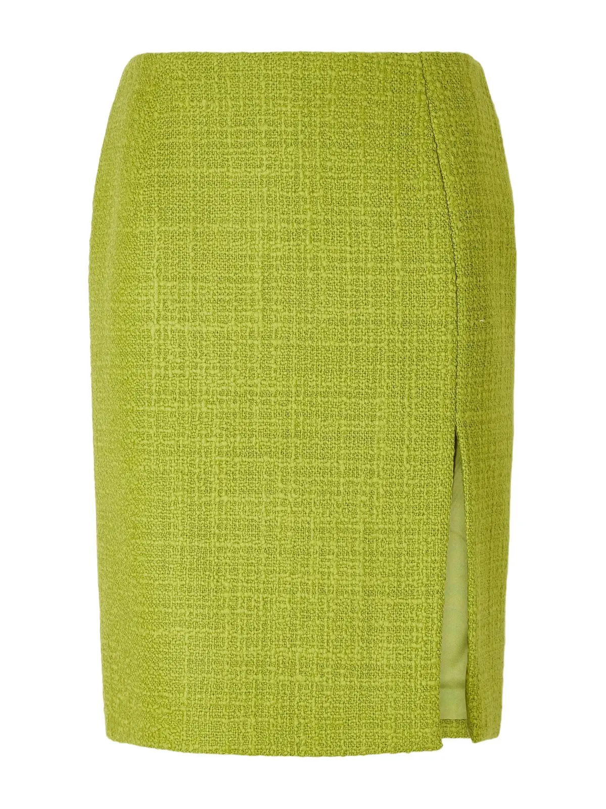 Balmain Bouclé-tweed Wool-blend Knee-length Skirt
