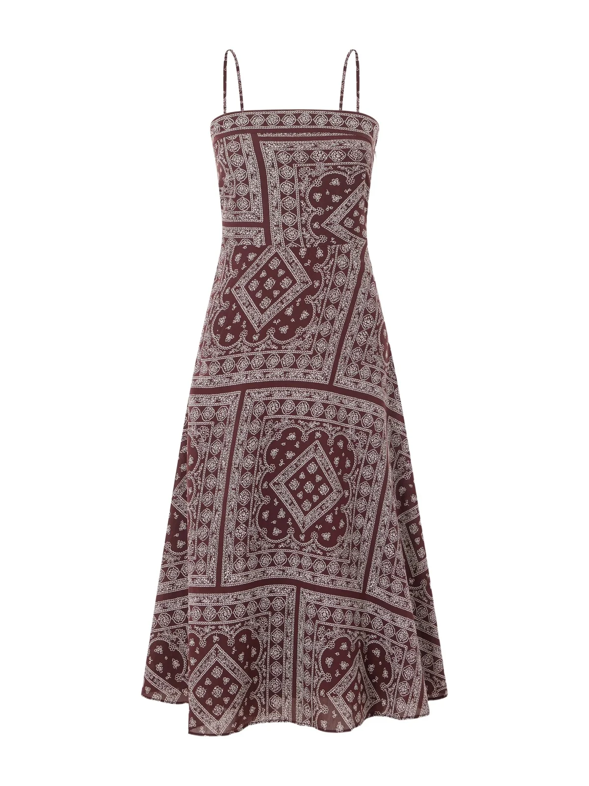 Kitt Printed Cotton-blend Voile Midi Dress Kitt Printed Cotton-blend Voile Midi Dress