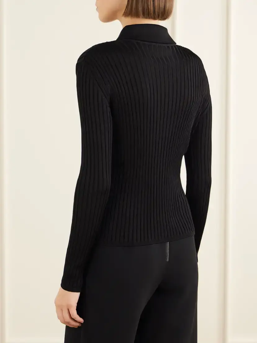 Balmain Ribbed Cardigan | Thumbnail 3 Balmain Ribbed Cardigan | Thumbnail 3