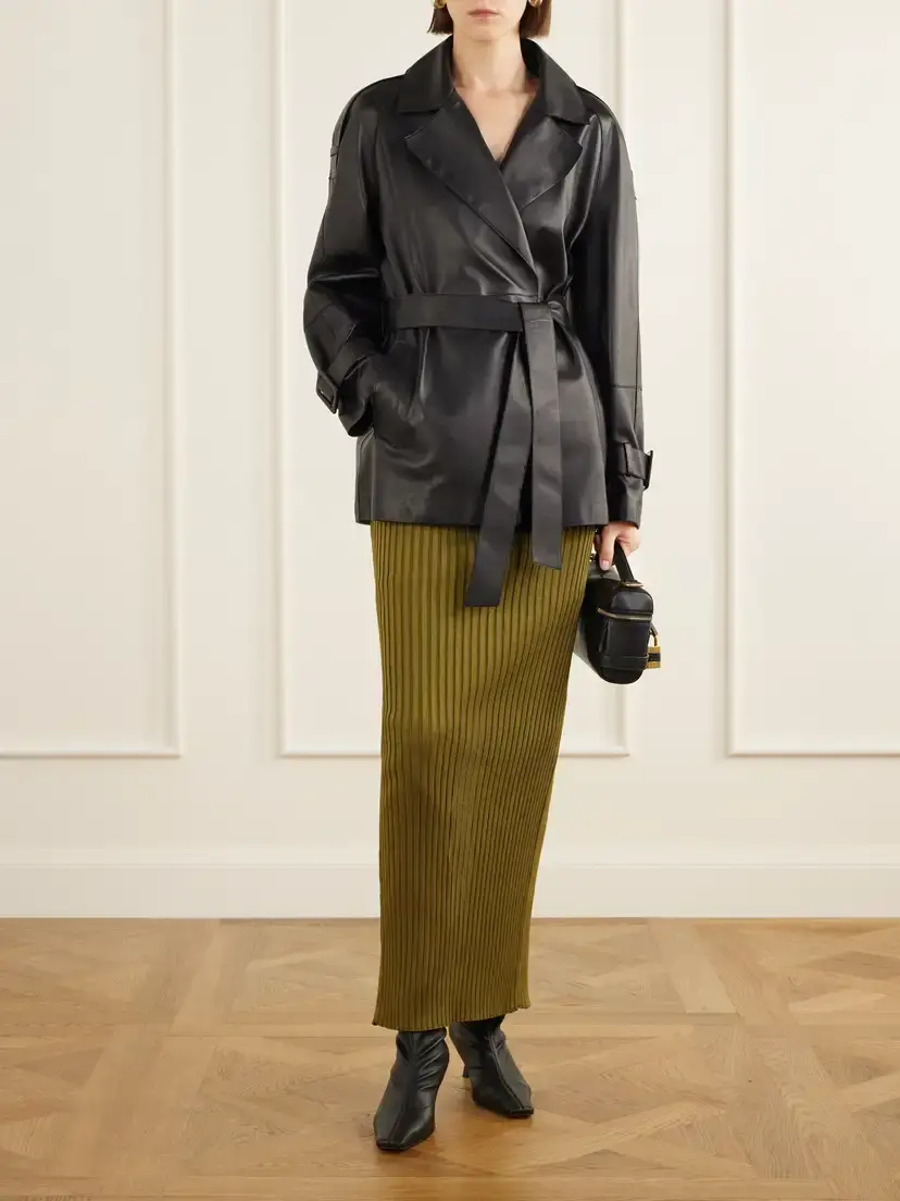 Balmain Ribbed Stretch Maxi Skirt | Thumbnail 2 Balmain Ribbed Stretch Maxi Skirt | Thumbnail 2