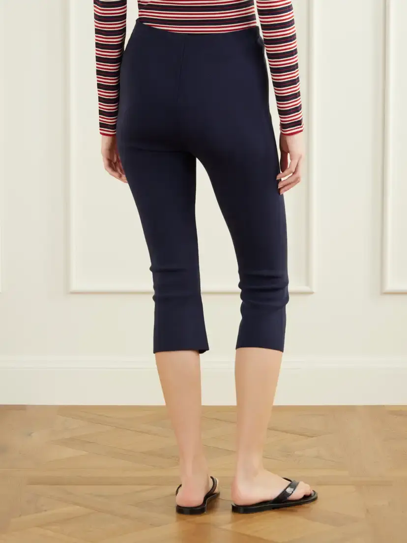 Faithfull Leandra High-rise Cotton-blend Slim-leg Capri Pants | Thumbnail 4 Faithfull Leandra High-rise Cotton-blend Slim-leg Capri Pants | Thumbnail 4