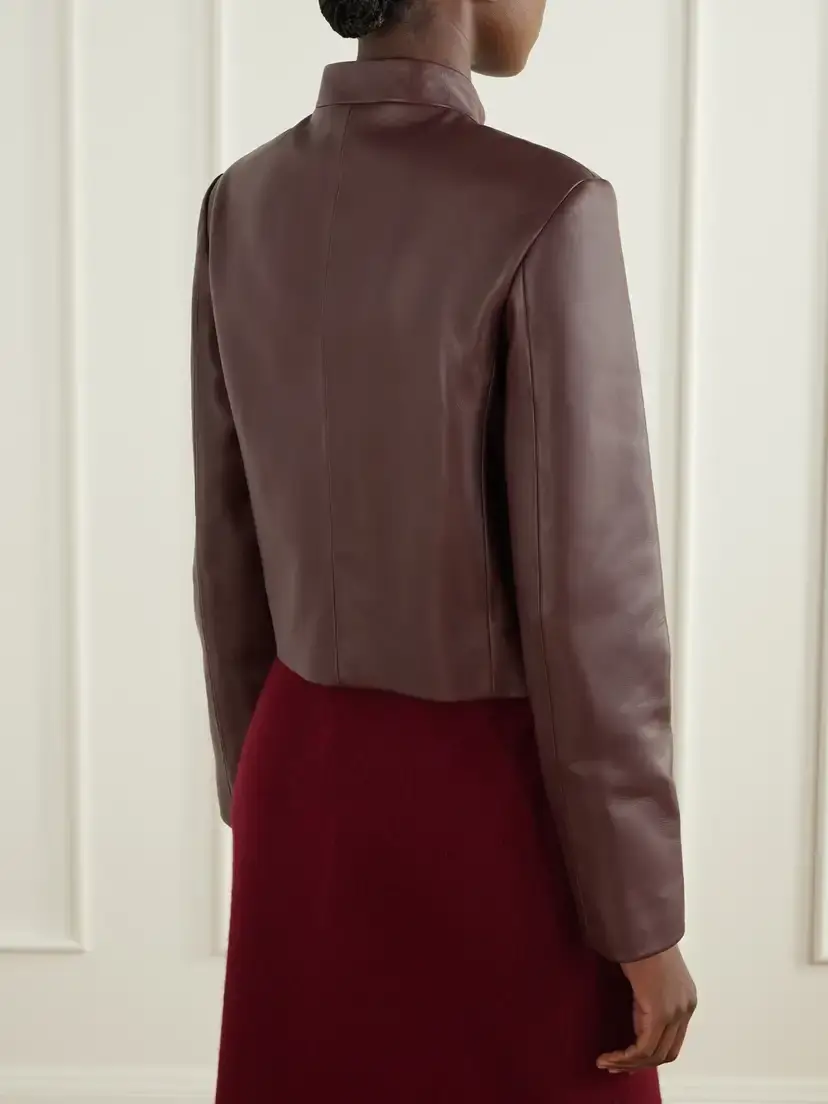 Altuzarra Dixon Leather Jacket | Thumbnail 3 Altuzarra Dixon Leather Jacket | Thumbnail 3