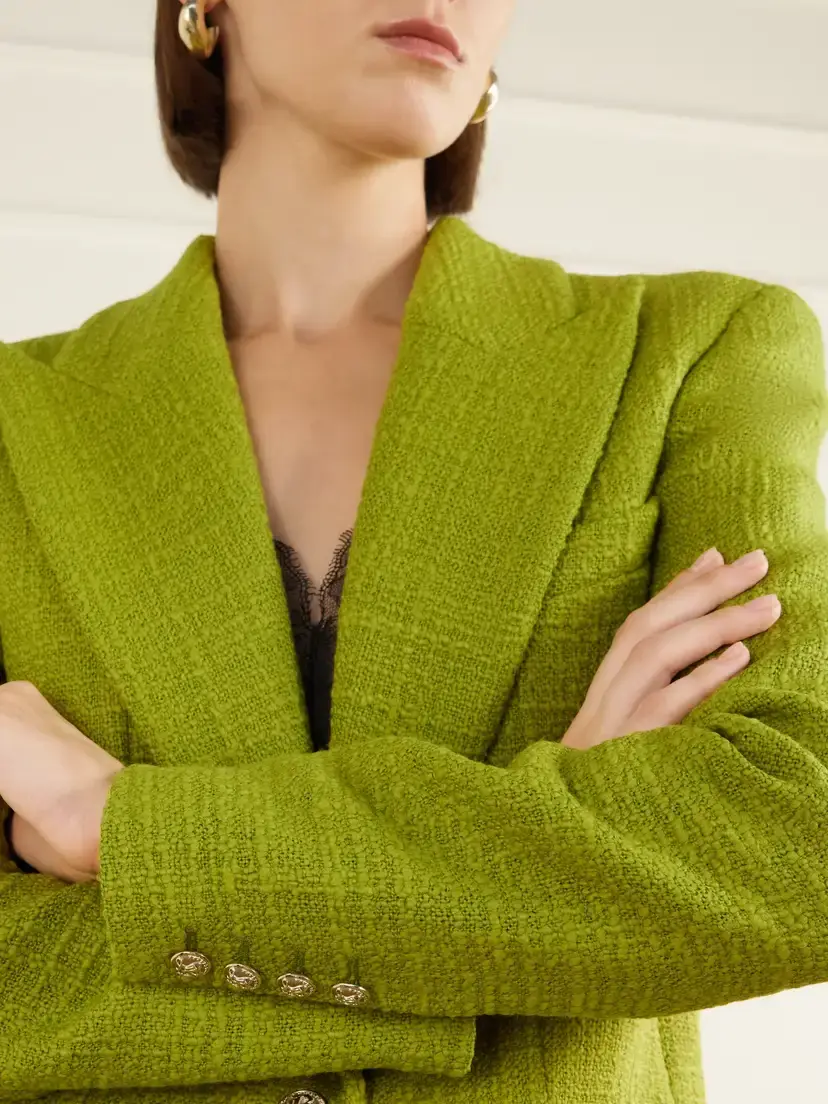 Balmain Bouclé-tweed Wool-blend Jacket | Thumbnail 4 Balmain Bouclé-tweed Wool-blend Jacket | Thumbnail 4