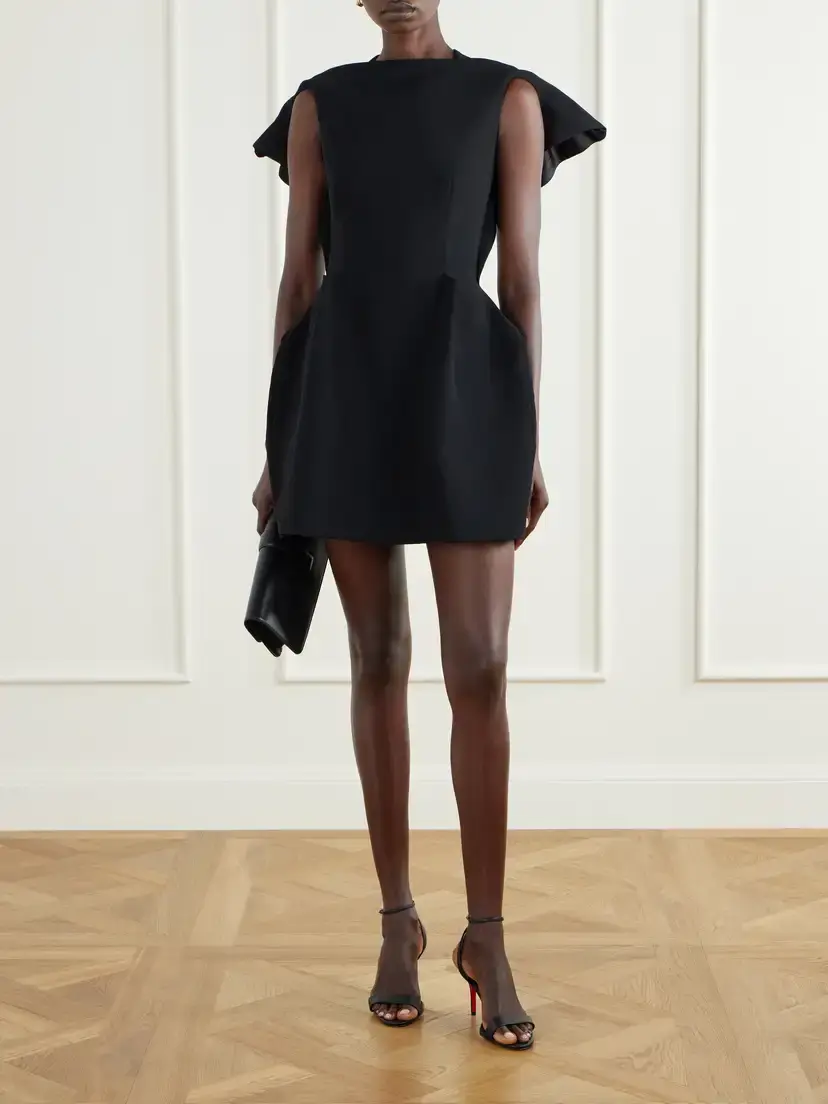 Maticevski Forge Crepe Mini Dress | Thumbnail 2 Maticevski Forge Crepe Mini Dress | Thumbnail 2