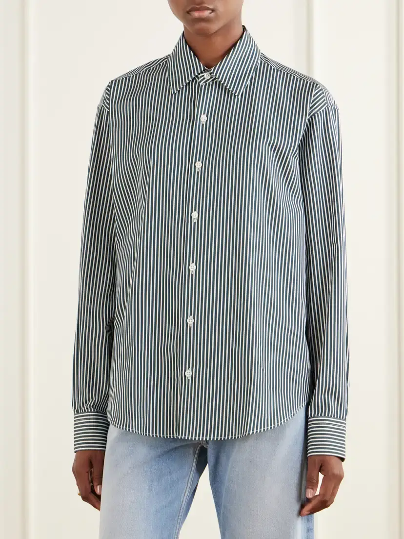 Comme Si La Shirt Classica Cotton-poplin Shirt | Thumbnail 3