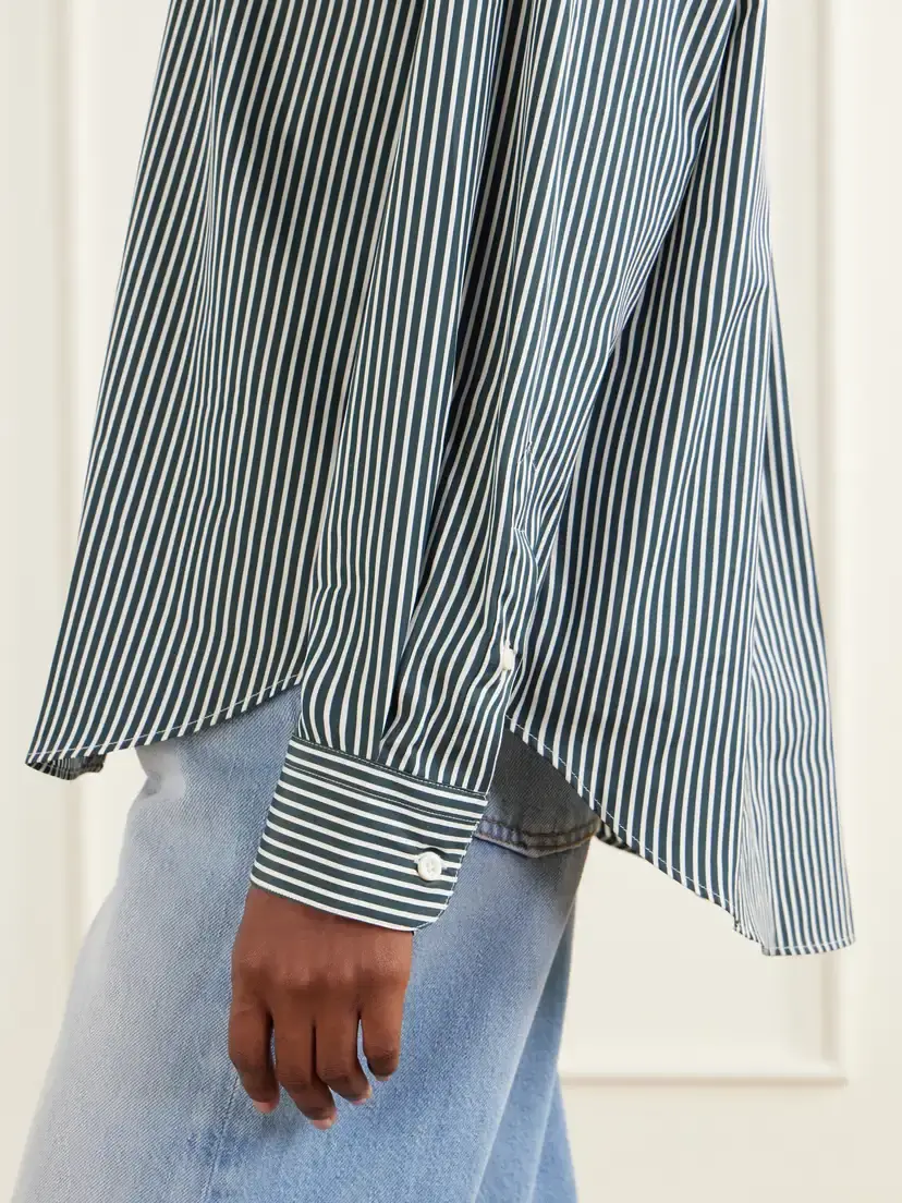 Comme Si La Shirt Classica Cotton-poplin Shirt | Thumbnail 6