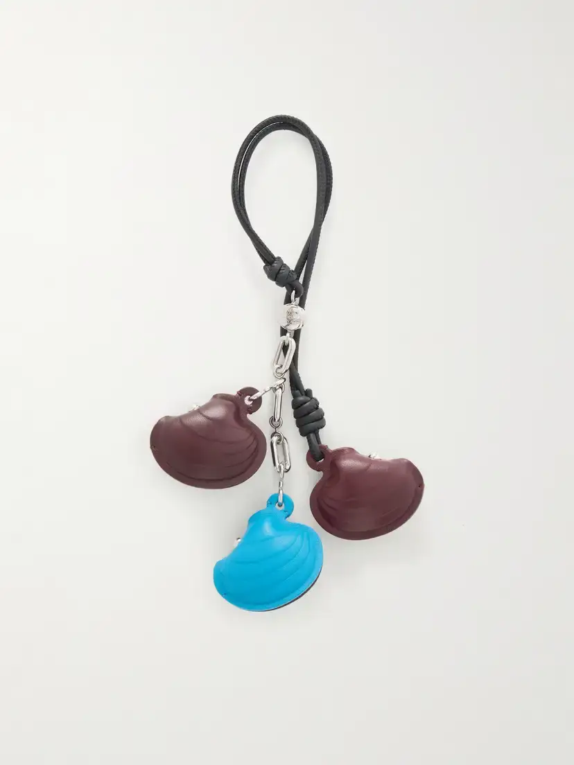 Loewe Shell Leather Bag Charm | Thumbnail 3 Loewe Shell Leather Bag Charm | Thumbnail 3