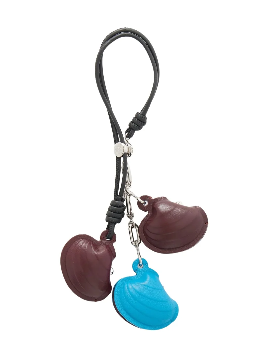 Loewe Shell Leather Bag Charm