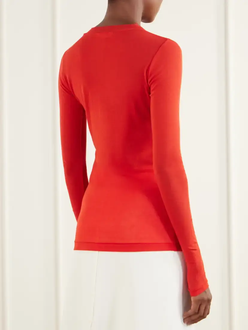 Auralee Ribbed Cotton-jersey T-shirt | Thumbnail 4 Auralee Ribbed Cotton-jersey T-shirt | Thumbnail 4