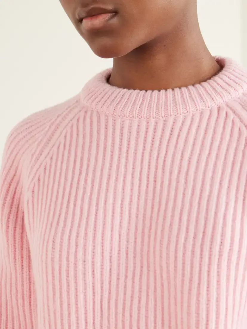 Daughter Ribbed Mélange Wool Sweater | Thumbnail 5 Daughter Ribbed Mélange Wool Sweater | Thumbnail 5