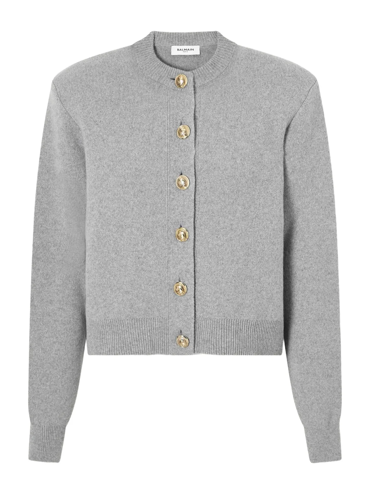 Merino Wool And Cashmere-blend Cardigan - Gray Merino Wool And Cashmere-blend Cardigan - Gray
