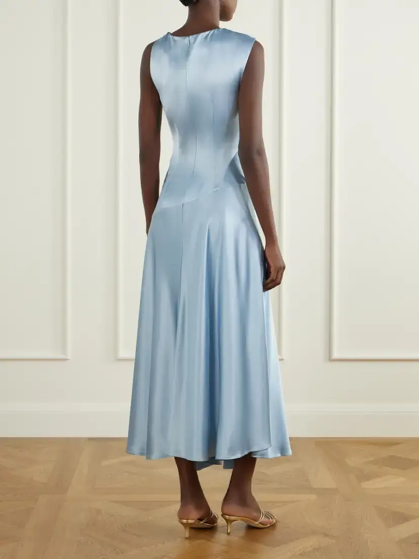 Aje Siren Embellished Satin Maxi Dress | Thumbnail 3 Aje Siren Embellished Satin Maxi Dress | Thumbnail 3
