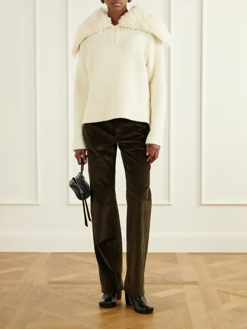 Loewe Cotton-corduroy Straight-leg Pants | Thumbnail 2