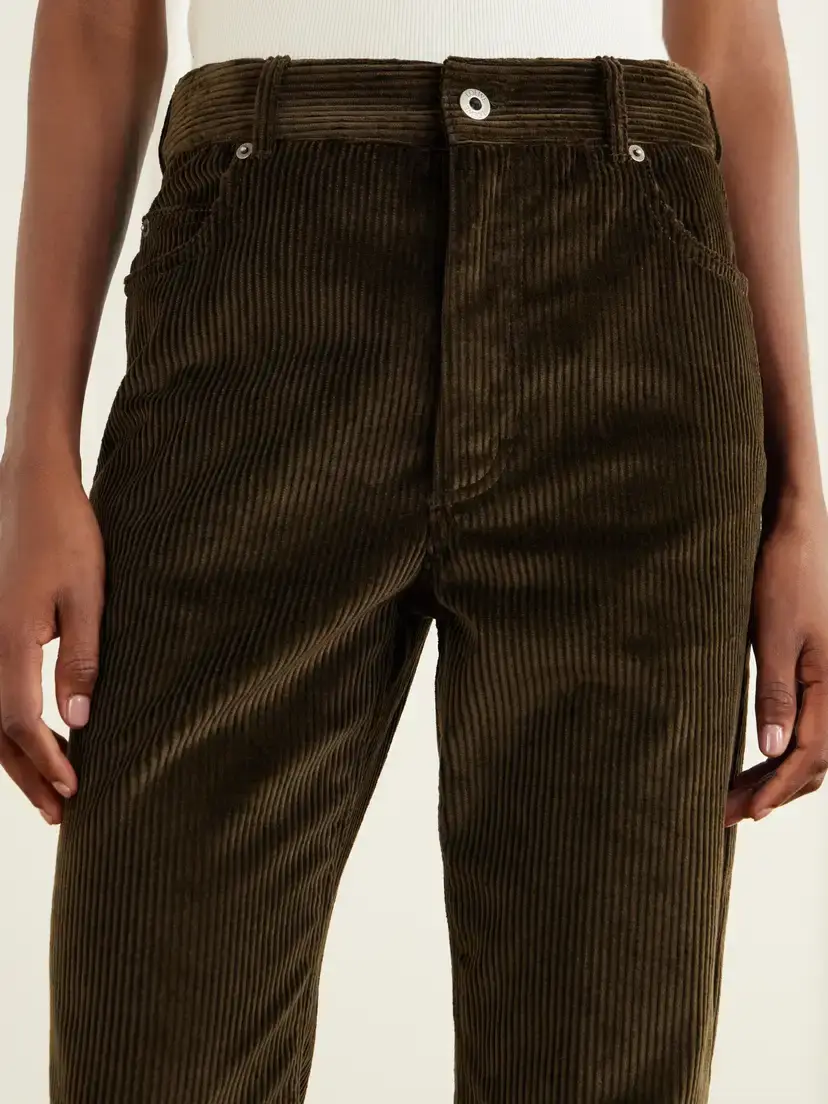 Loewe Cotton-corduroy Straight-leg Pants | Thumbnail 5