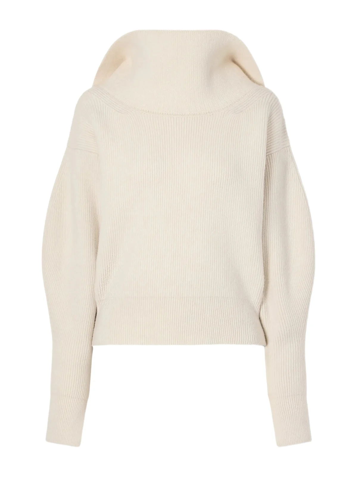 Ribbed Wool-blend Sweater
