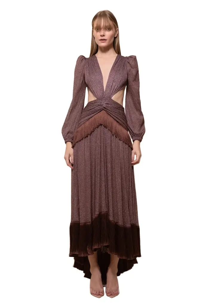 PatBo ALICIA TULLE MAXI DRESS