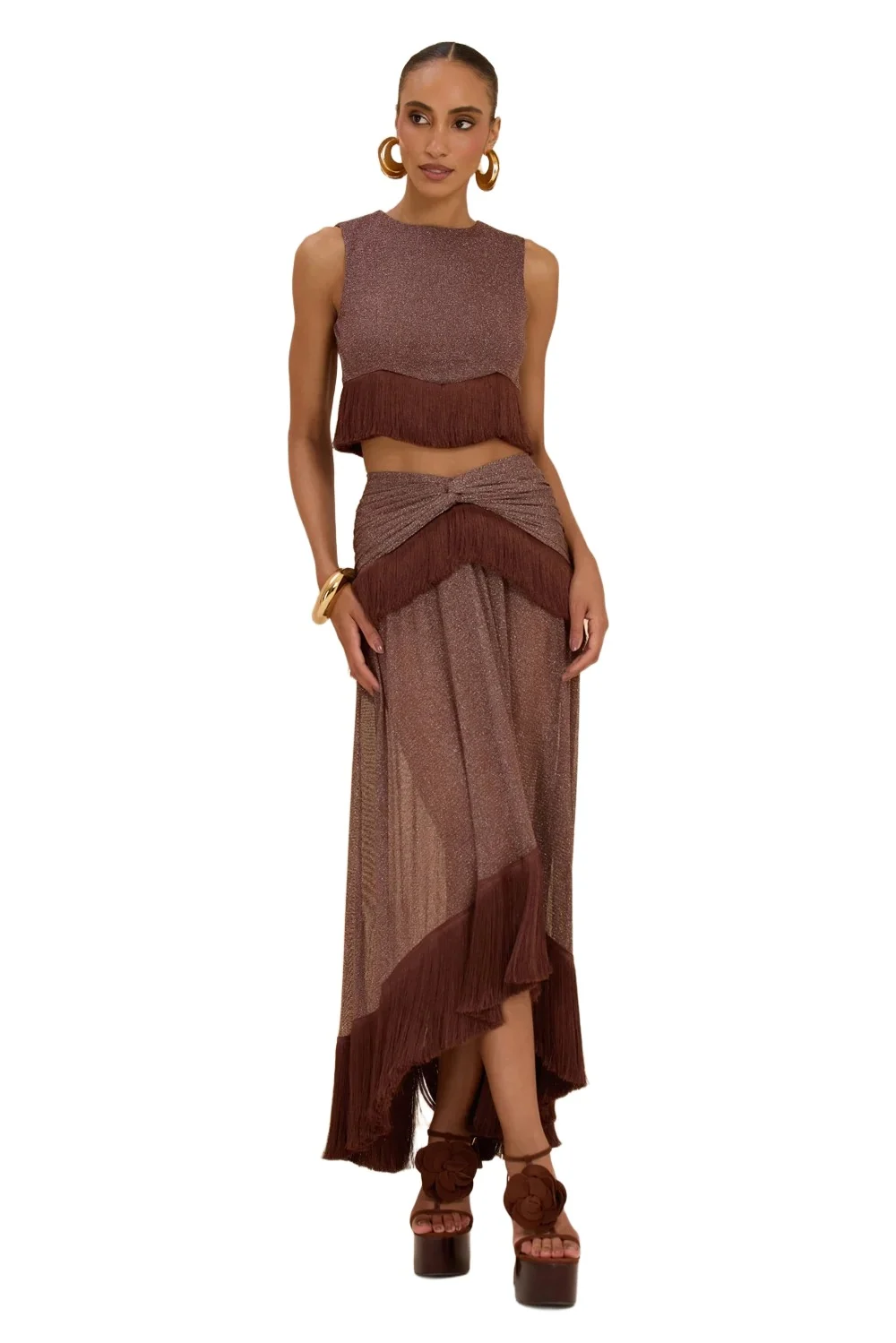 ALICIA TULLE MAXI SKIRT
