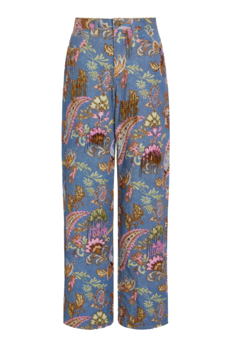 PatBo BOHO DENIM PANTS | Thumbnail 2 PatBo BOHO DENIM PANTS | Thumbnail 2