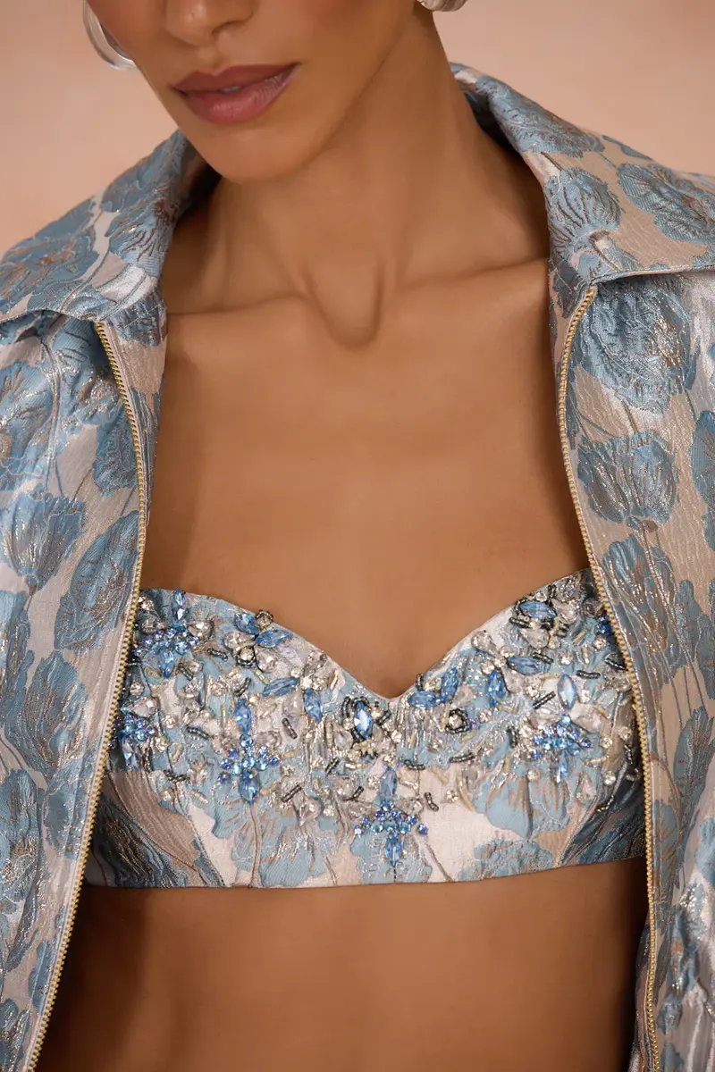 PatBo LUMA JACQUARD JACKET | Thumbnail 3