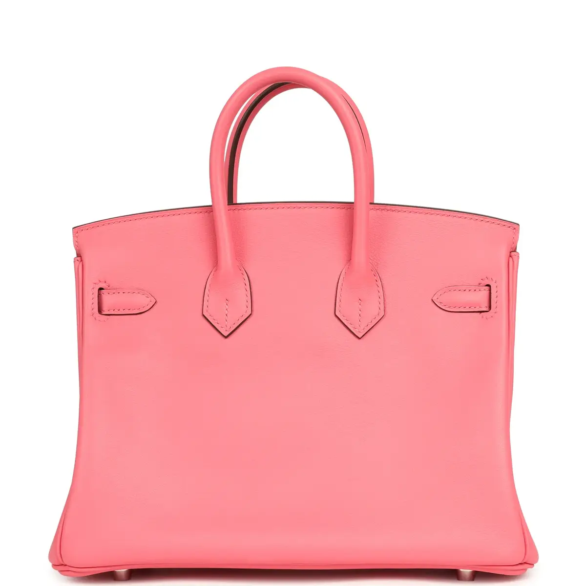 HERMÈS Pre-owned Hermes Birkin 25 Rose Azalee Swift Palladium Hardware | Thumbnail 4 HERMÈS Pre-owned Hermes Birkin 25 Rose Azalee Swift Palladium Hardware | Thumbnail 4