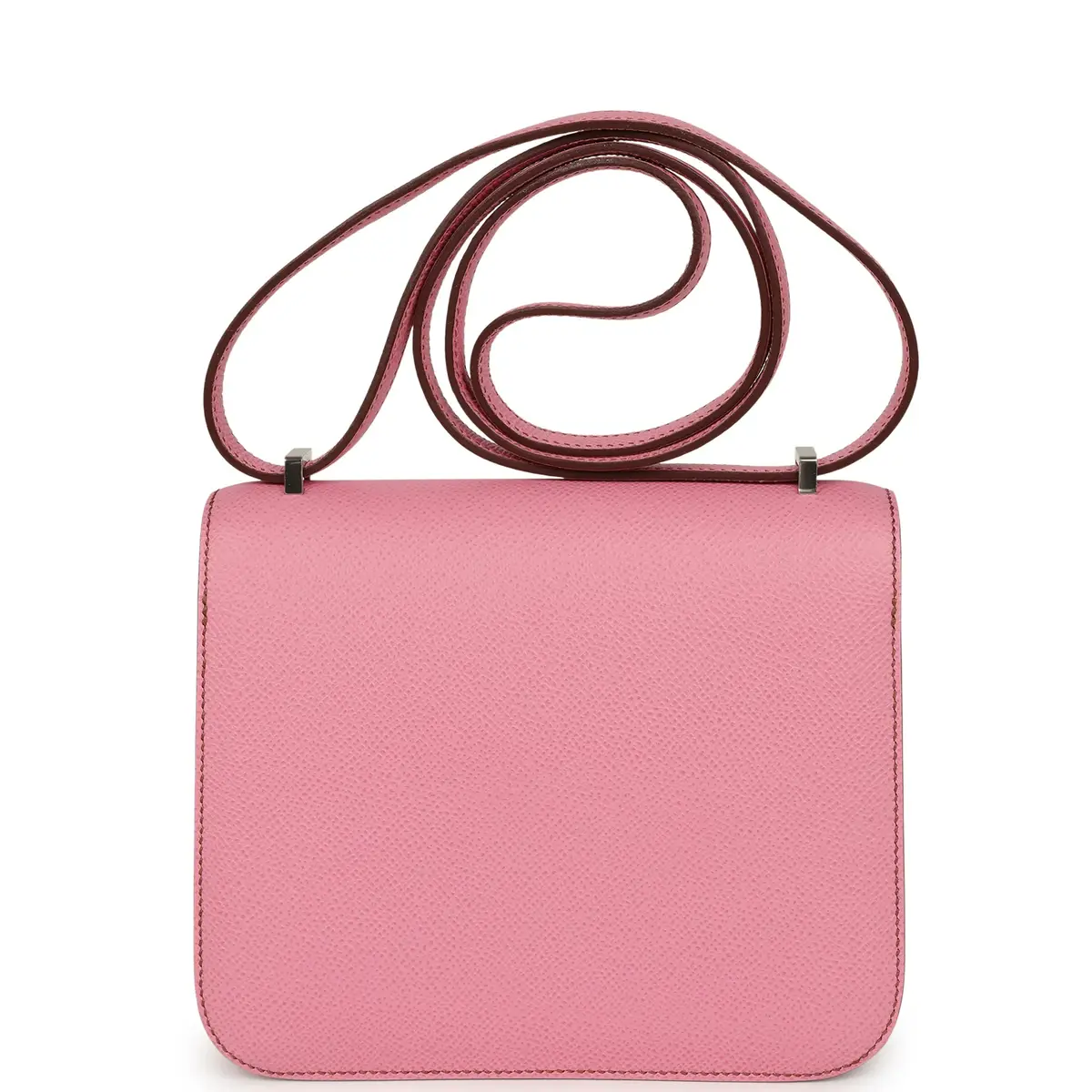 HERMÈS Pre-owned Hermes Constance 18 Bubblegum Epsom Palladium Hardware | Thumbnail 4 HERMÈS Pre-owned Hermes Constance 18 Bubblegum Epsom Palladium Hardware | Thumbnail 4