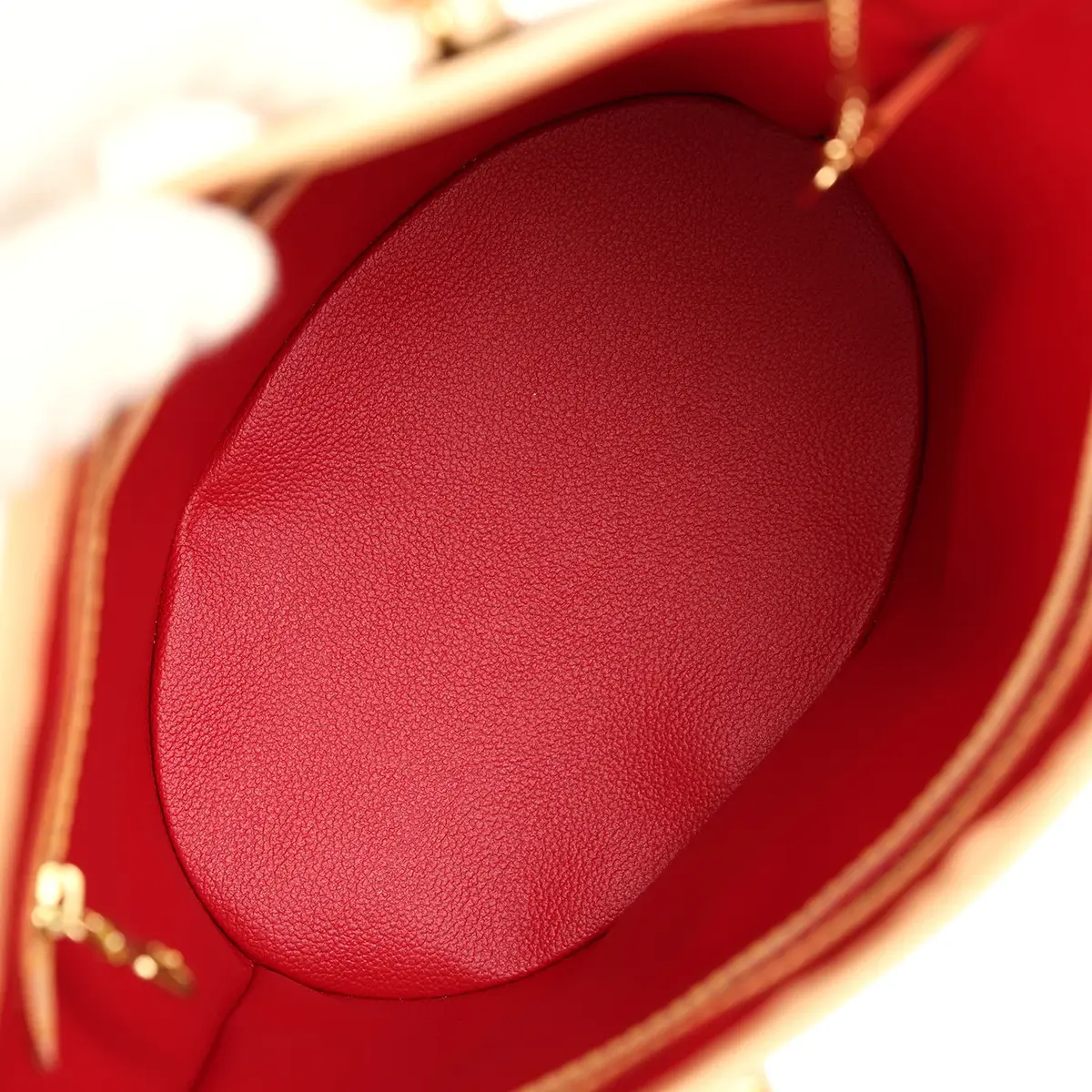Louis Vuitton Vintage Louis Vuitton x Takashi Murakami Cheries Bucket Bag PM Red, Brown Monogram Cherry Gold Hardware | Thumbnail 8