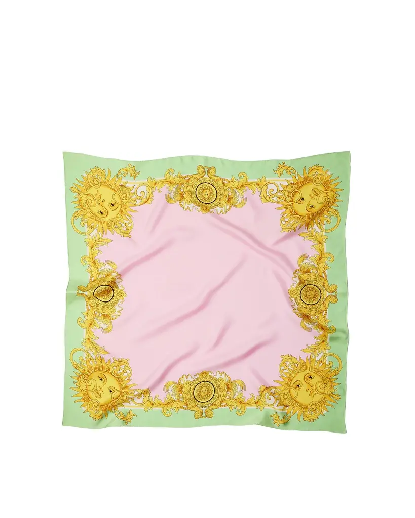 Silk Twill Scarf Printed 90 cm Silk Twill Scarf Printed 90 cm
