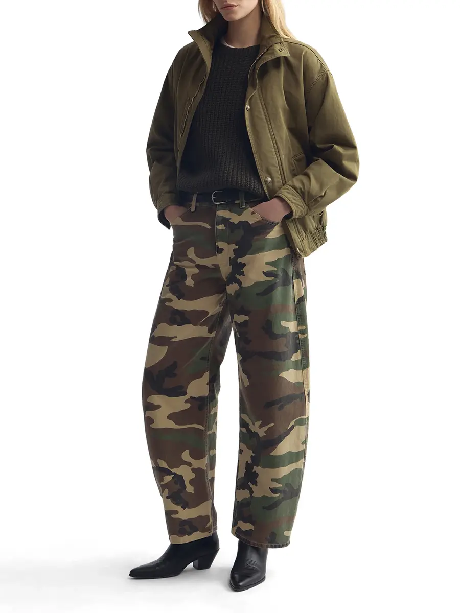 Nili Lotan Klaire Cotton Blouson Jacket | Thumbnail 2