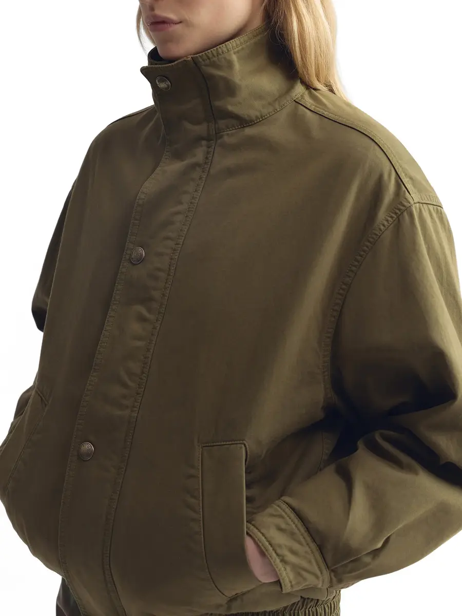 Nili Lotan Klaire Cotton Blouson Jacket | Thumbnail 5