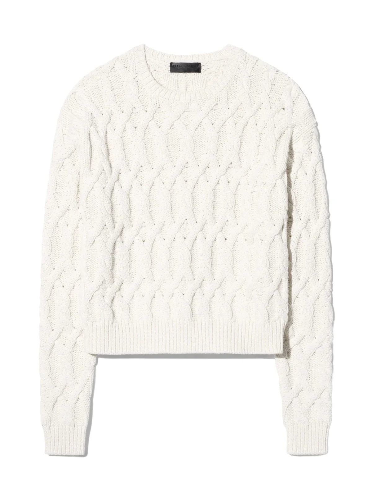 Nili Lotan Miklos Cotton Cashmere Sweater