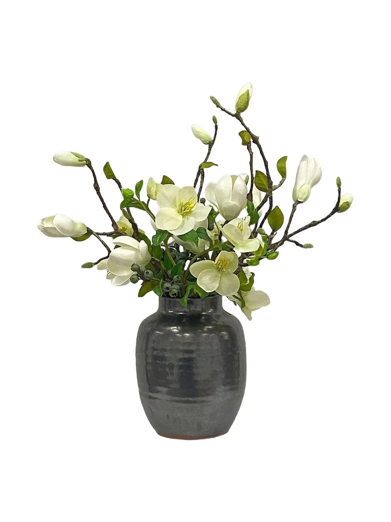 Winward Home Everyday Floral Magnolia Berry Arrangement