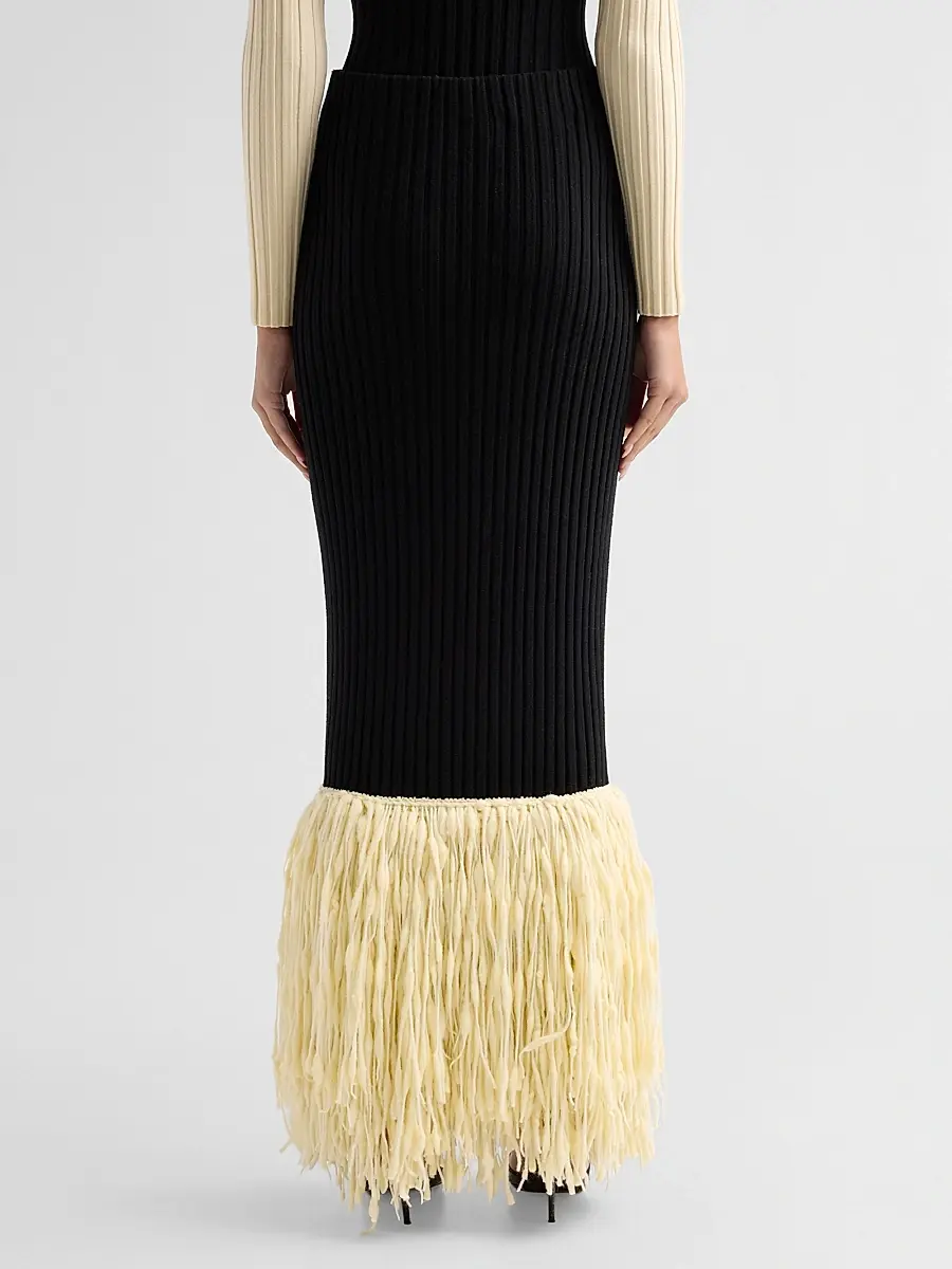 Et Ochs Women's Dante Knit Maxi Skirt | Thumbnail 3 Et Ochs Women's Dante Knit Maxi Skirt | Thumbnail 3