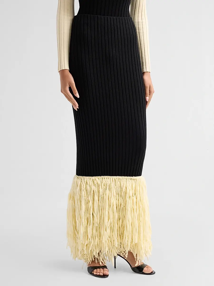 Et Ochs Women's Dante Knit Maxi Skirt | Thumbnail 4 Et Ochs Women's Dante Knit Maxi Skirt | Thumbnail 4