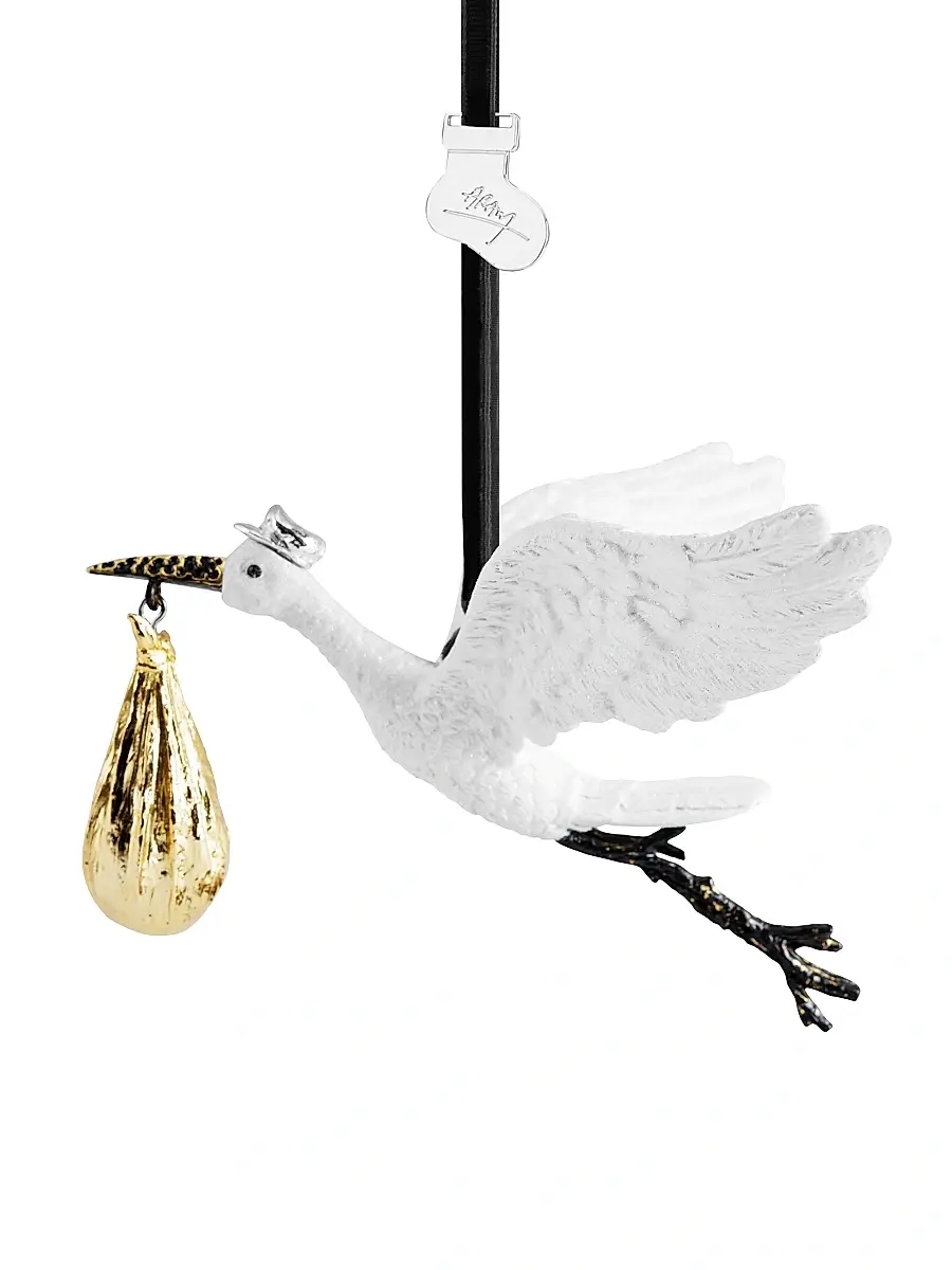 Michael Aram Stork Ornament | Thumbnail 2